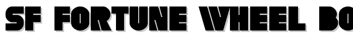 SF Fortune Wheel Bold font